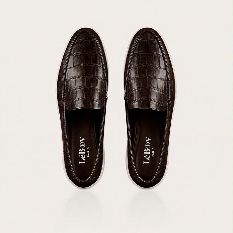 LéCroc Brown Loafers