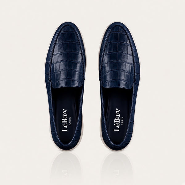LéCroc Navy Loafers