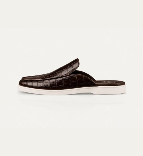 LéCroc Brown Mules