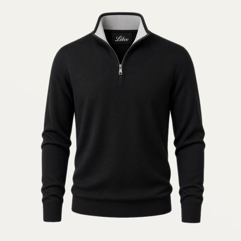 MERINO KNIT QUARTER-ZIP