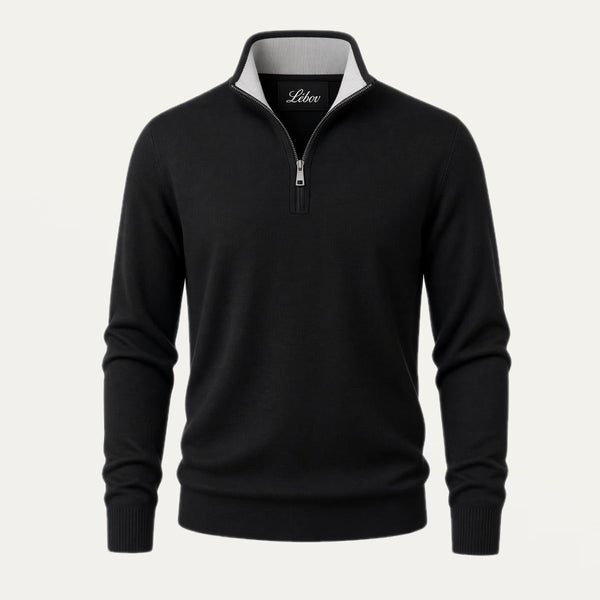 MERINO KNIT QUARTER-ZIP
